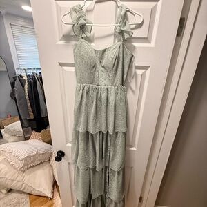 Revelry Light Green Wedding Dress